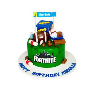Fortnite Birthday Cake