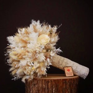 Dried Flower Bridal Bouquet