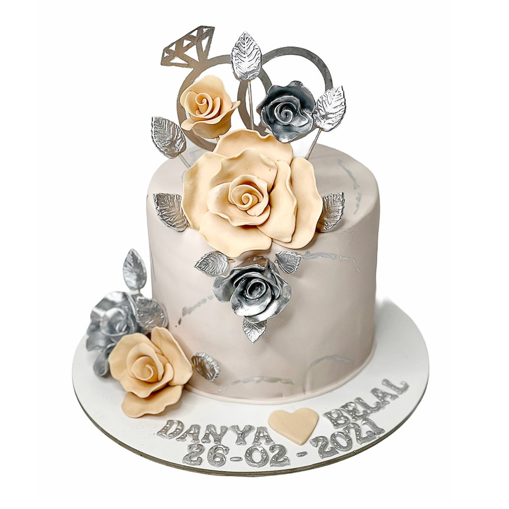 Engagement Cake Design