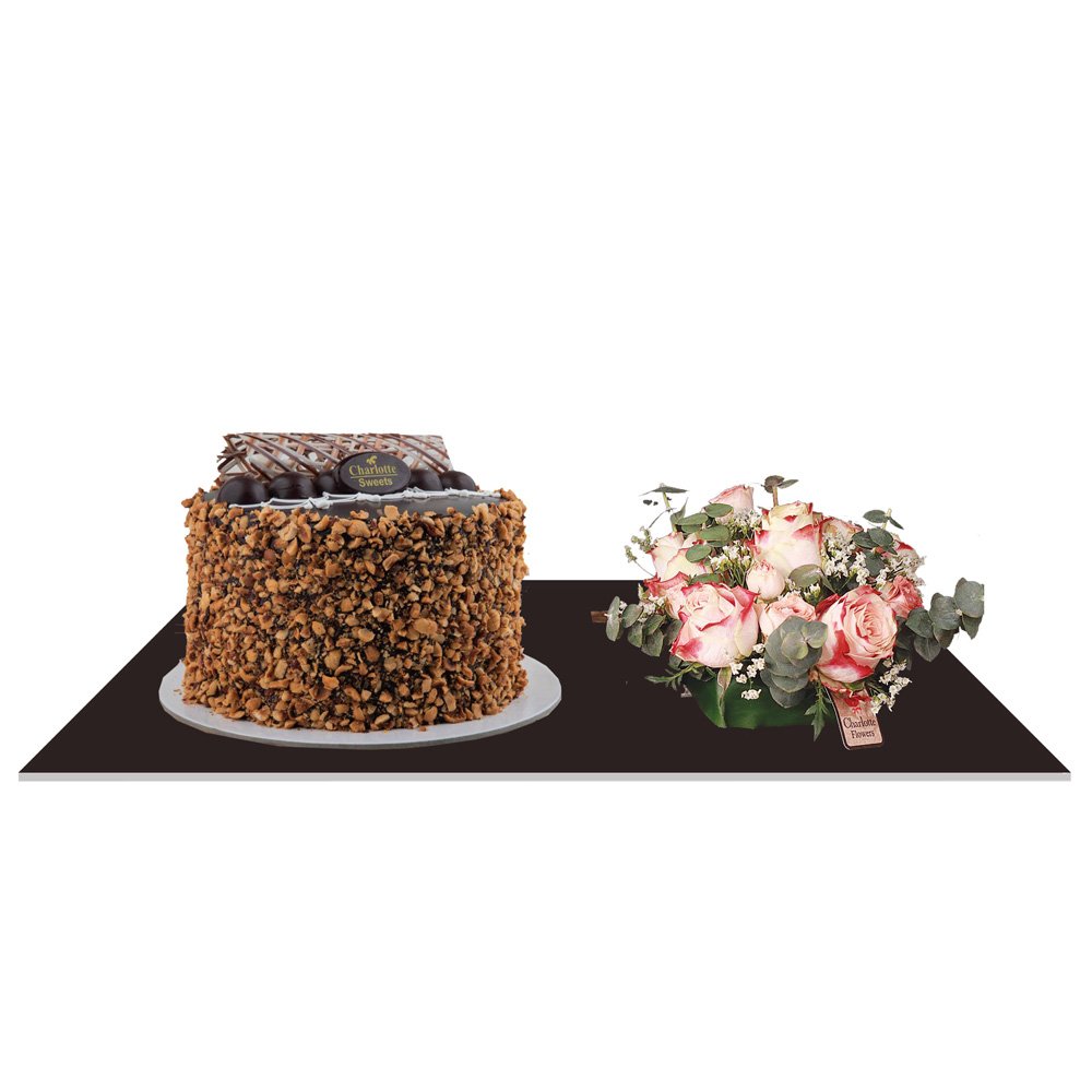 Cake and Flowers