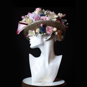 Female Head Flower Arrangement