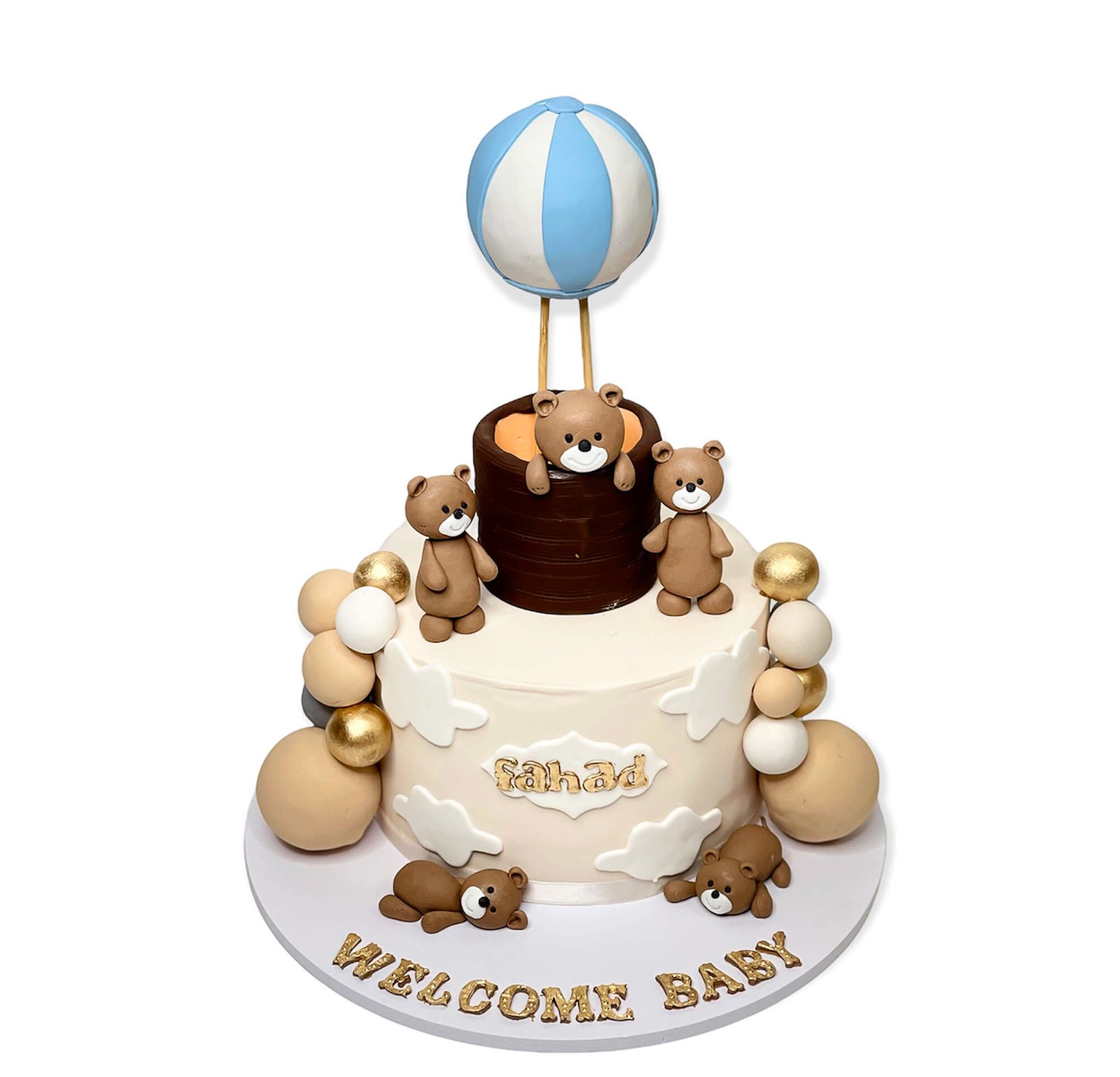 Teddy Bear Birthday Cake