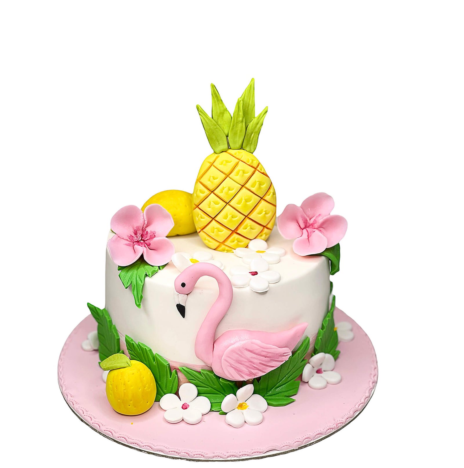 Flamingo Birthday Cake