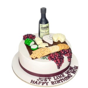 Wine Bottle Cake