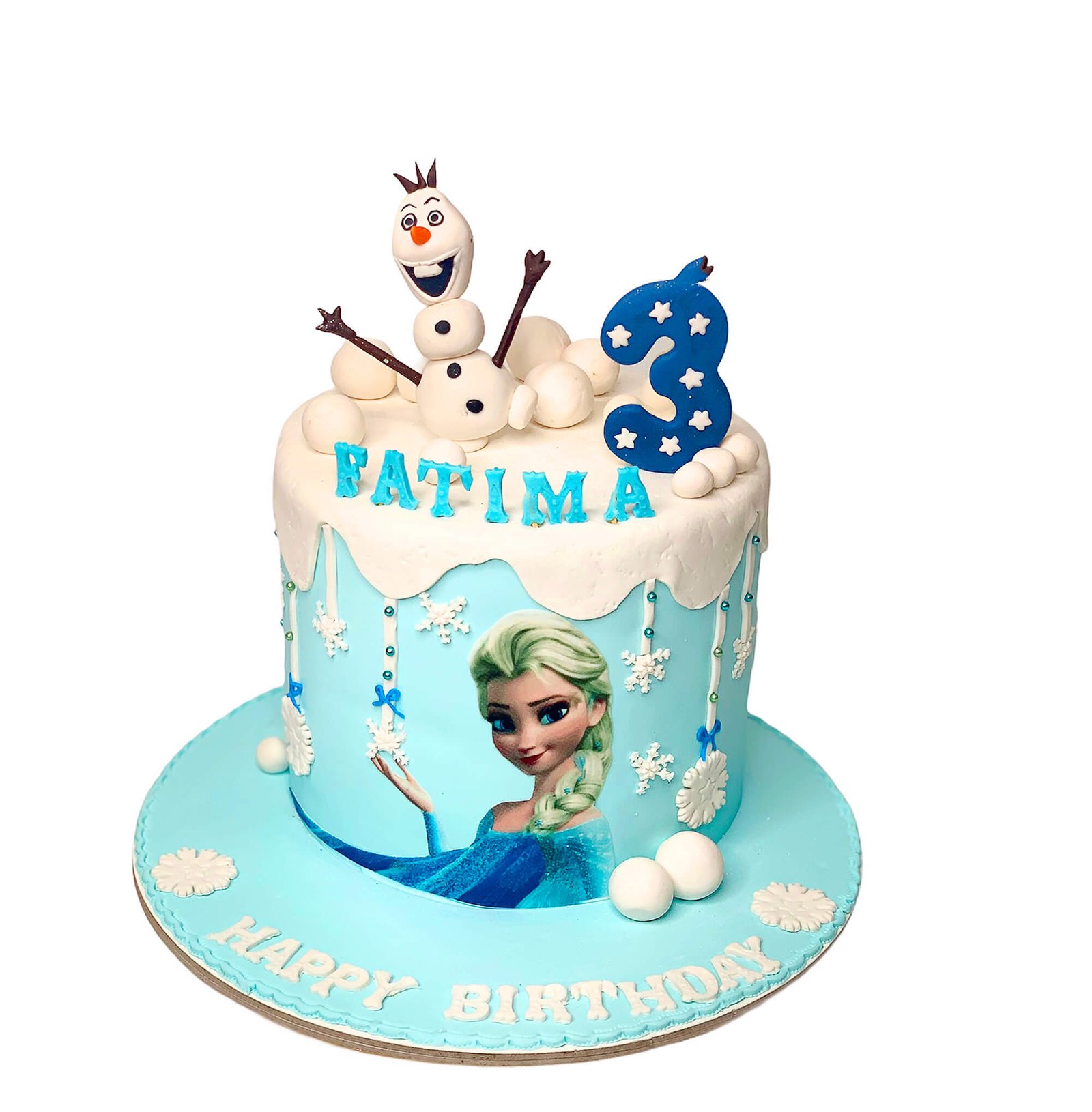 Elsa Cake Design