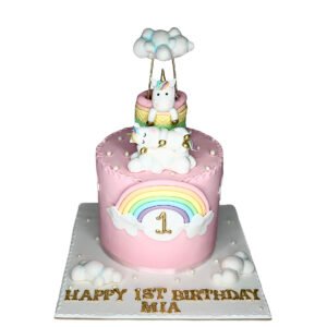 Unicorn Rainbow Cake