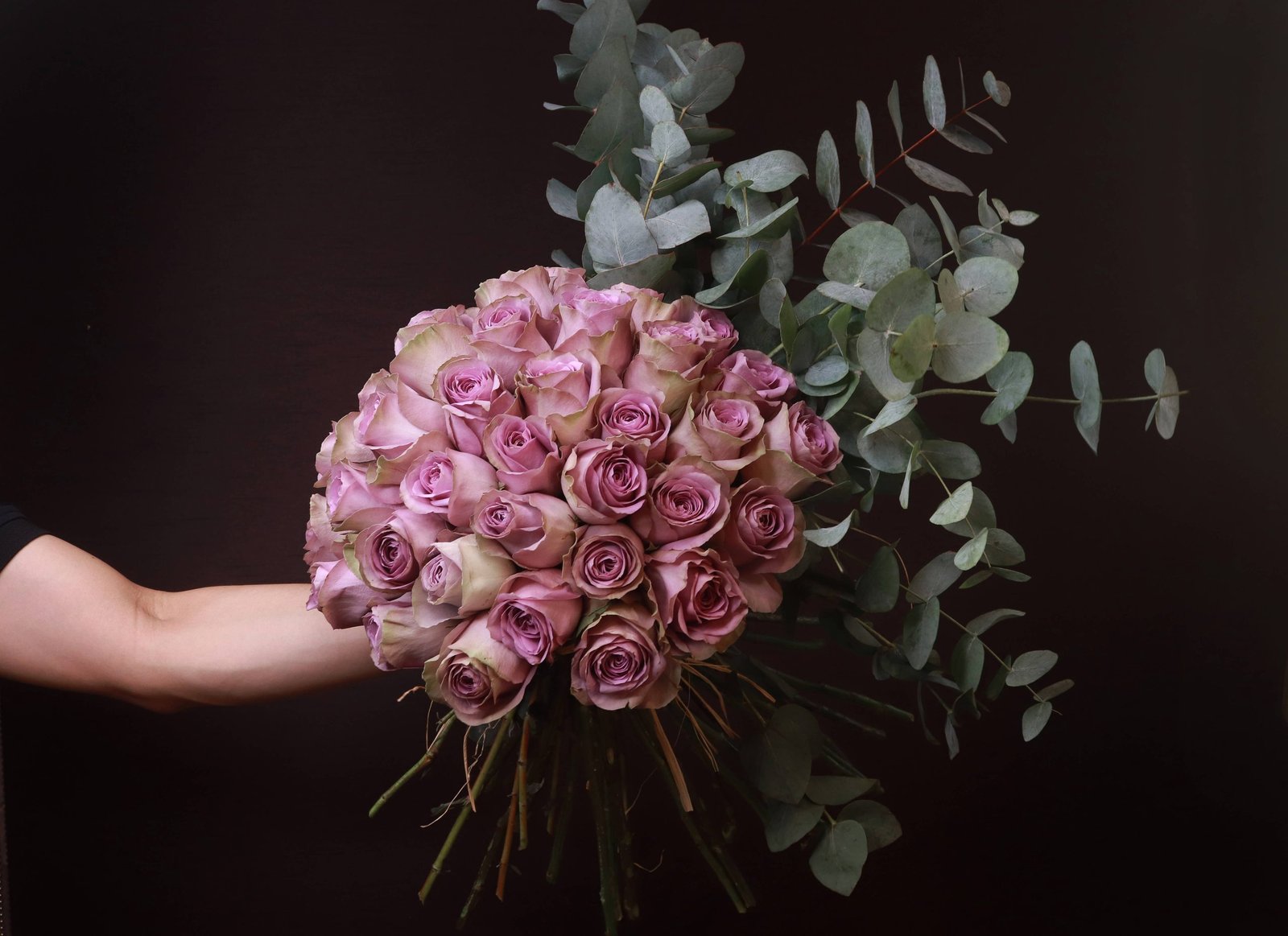 Purple Roses Bouquet