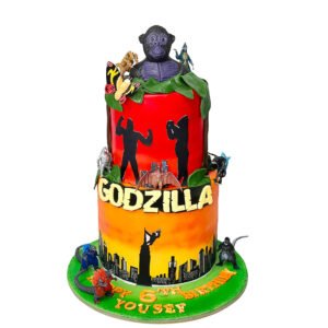 Godzilla Cake