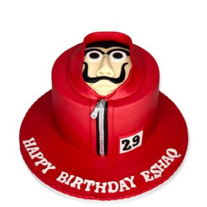 Money heist Cake