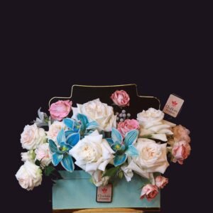 Blue Flower Box