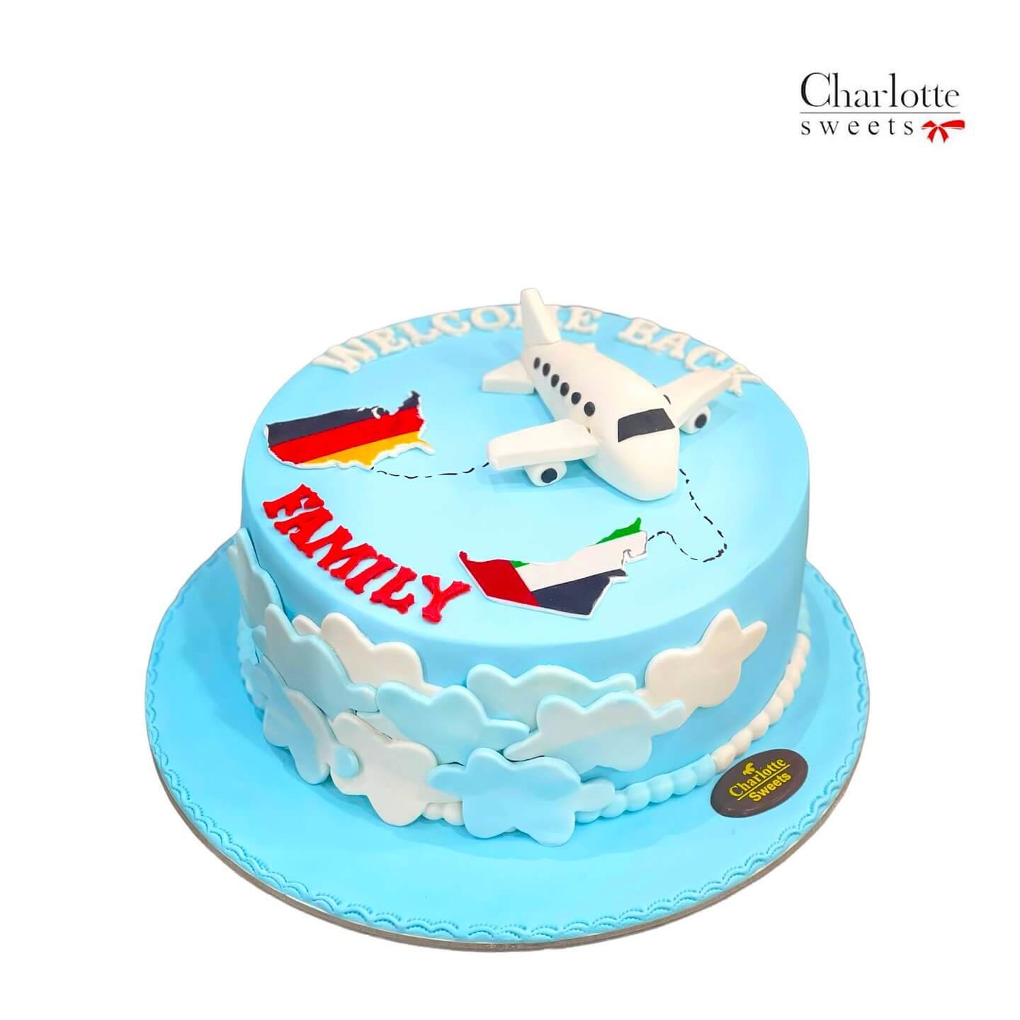 Welcome Back Home Cake