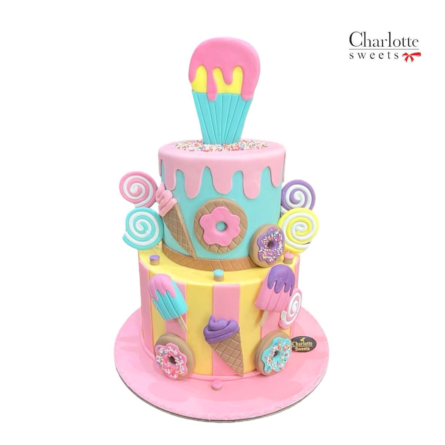 Donut Cake Design