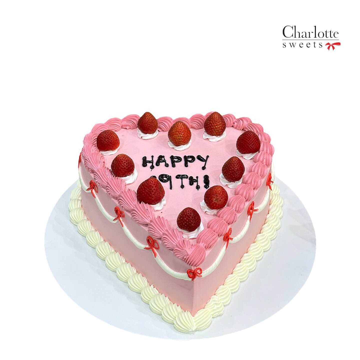 Birthday Heart Cake