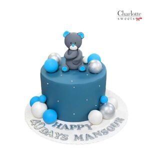 Birthday Teddy Bear Cake
