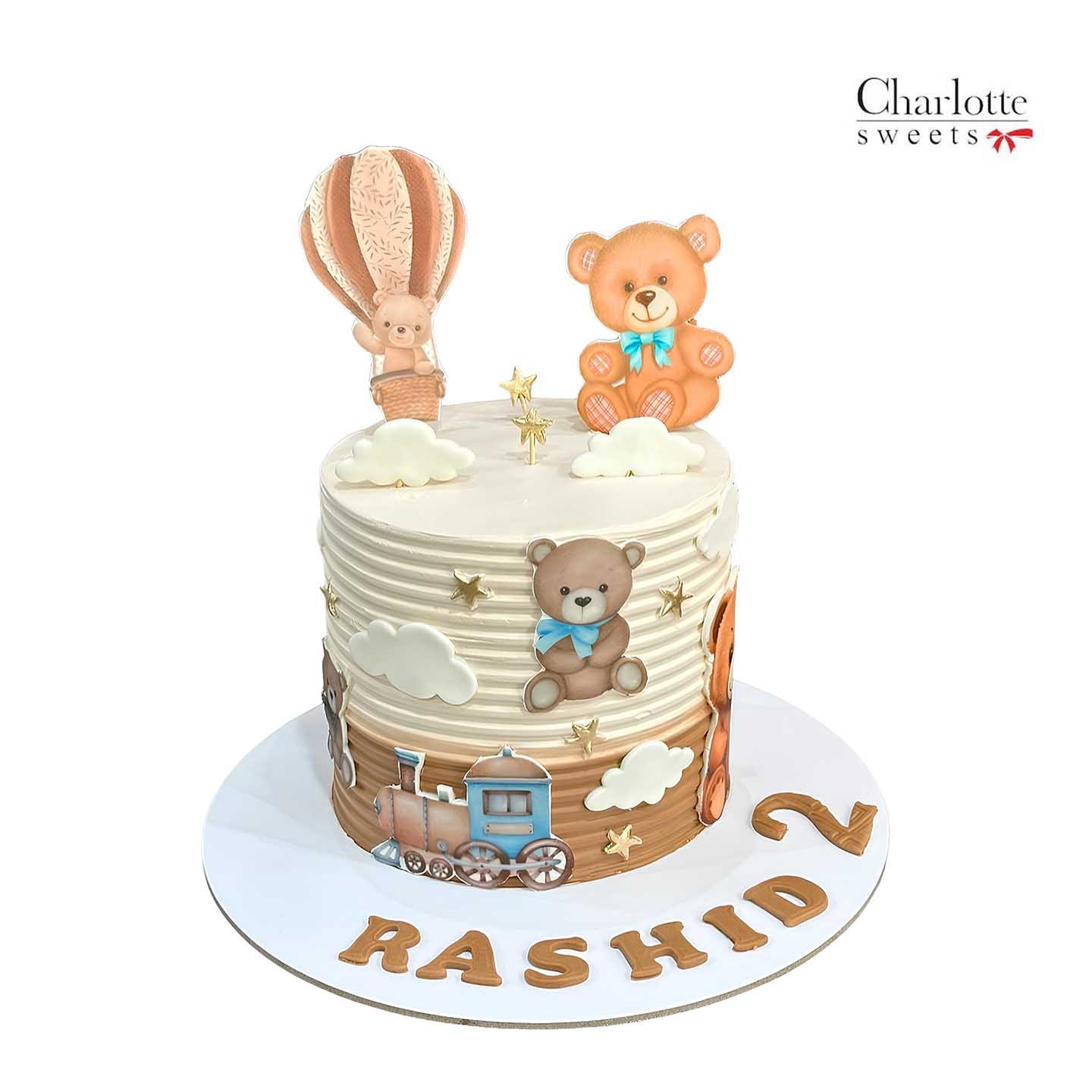 Teddy With Cake