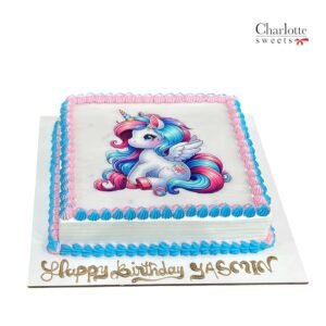 Unicorn Photo Cake