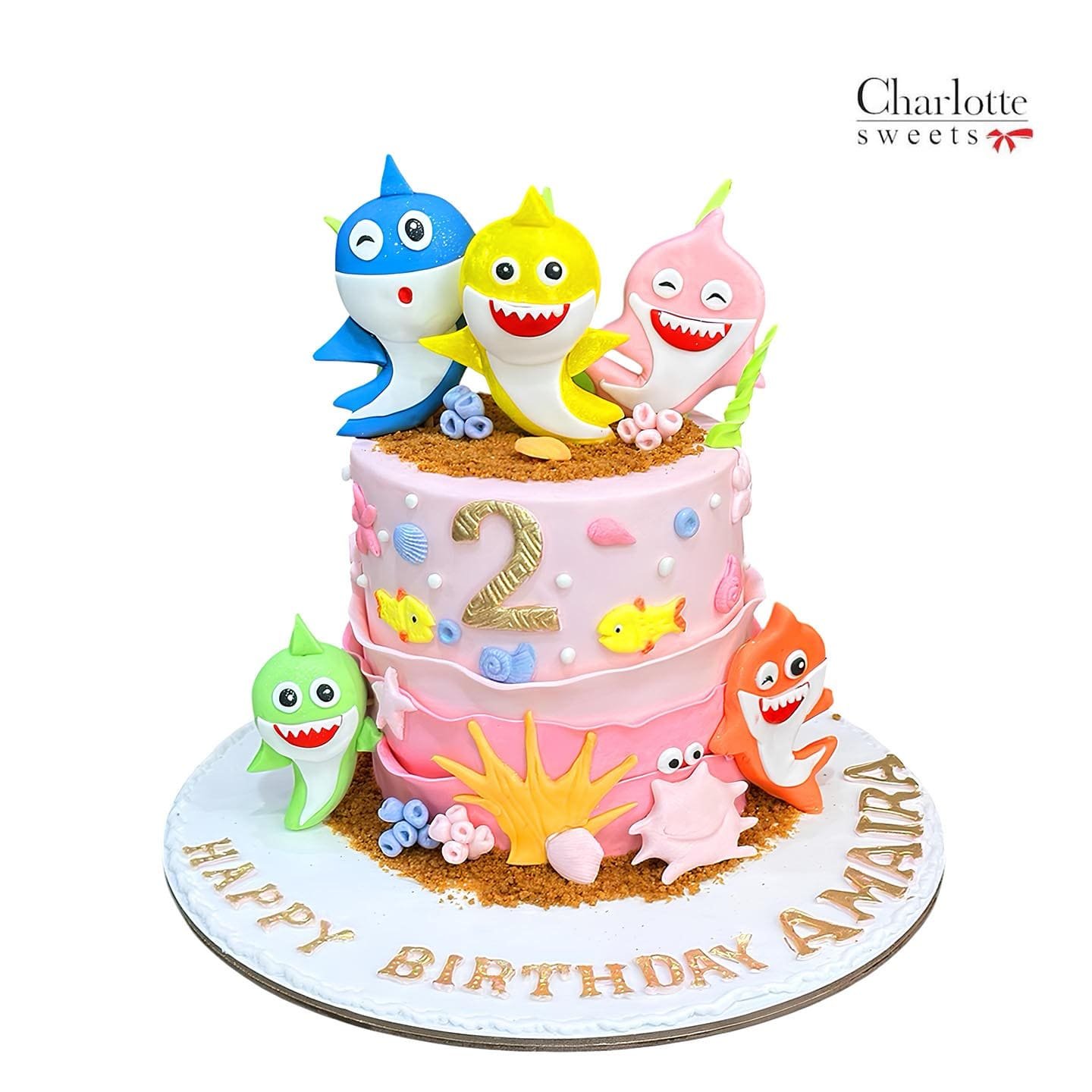 Babyshark Cake