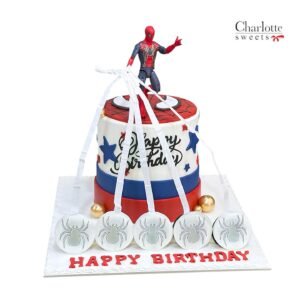Spiderman Man Cake