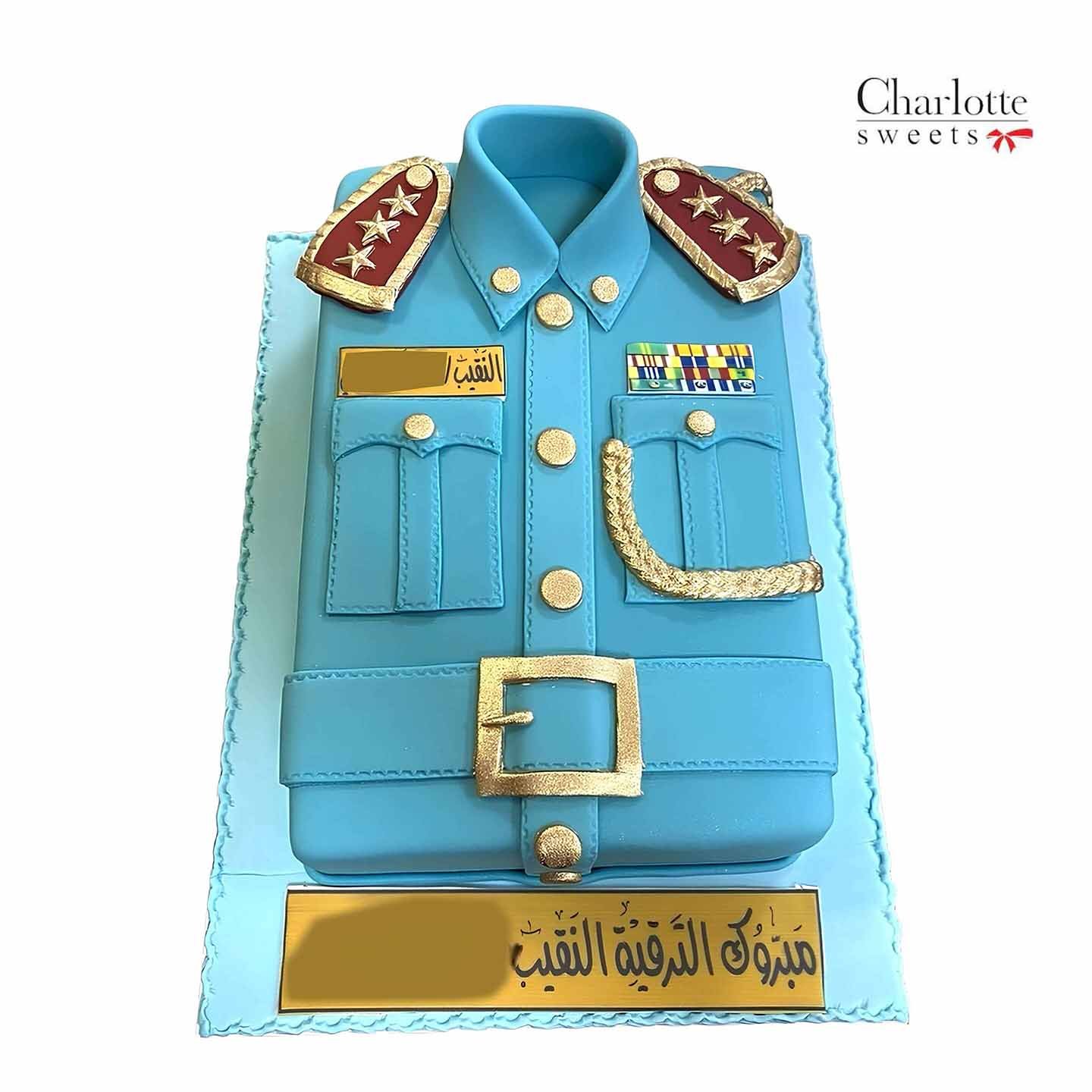 Dubai Police Cake