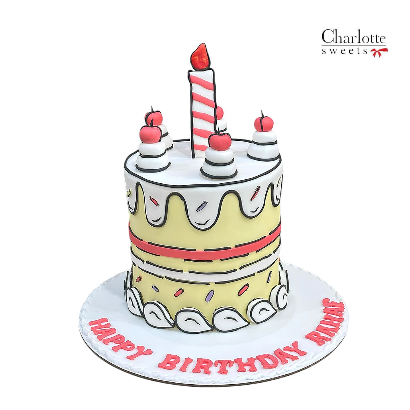 Birthday Comic Cake