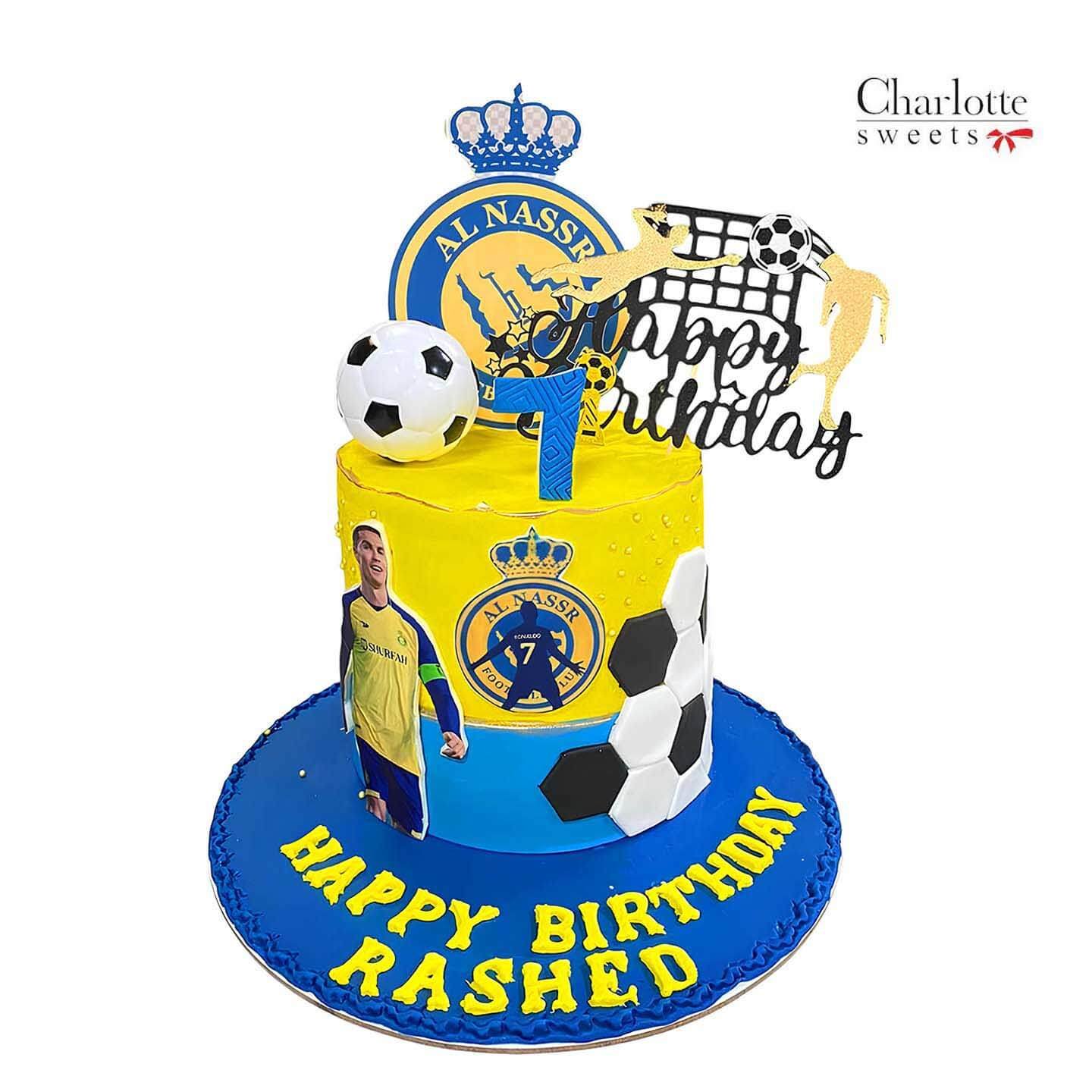 Ronaldo Birthday Cake