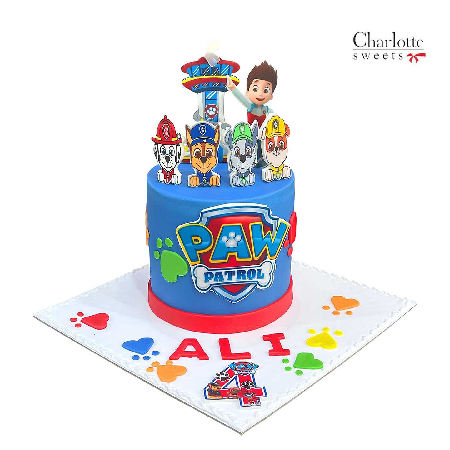 Birthday Paw Patrol Cake