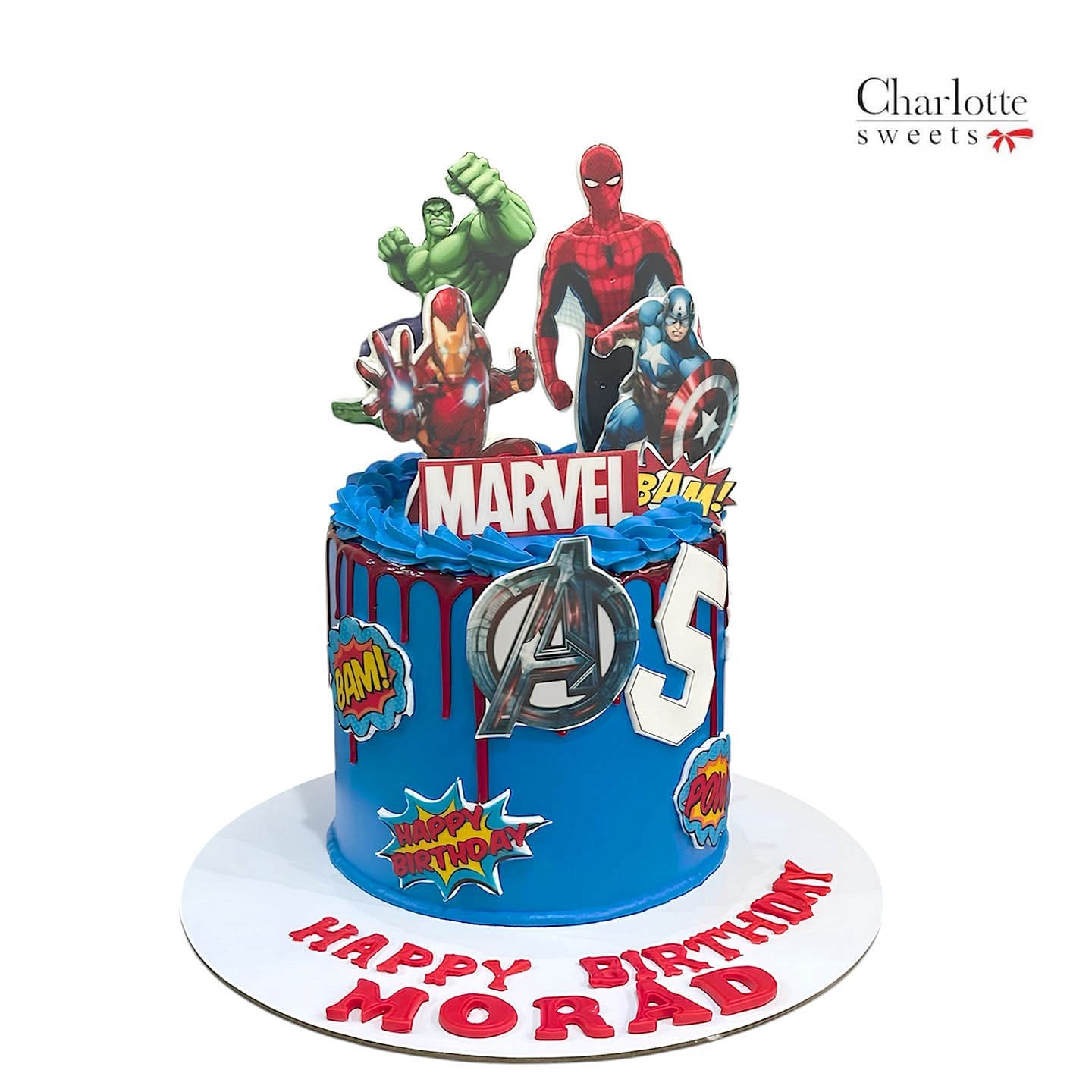 Spider Man For Cake