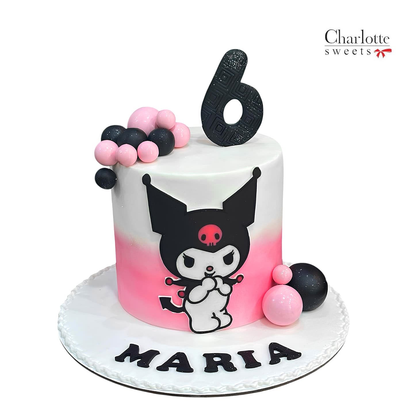 Kuromi Birthday Cake