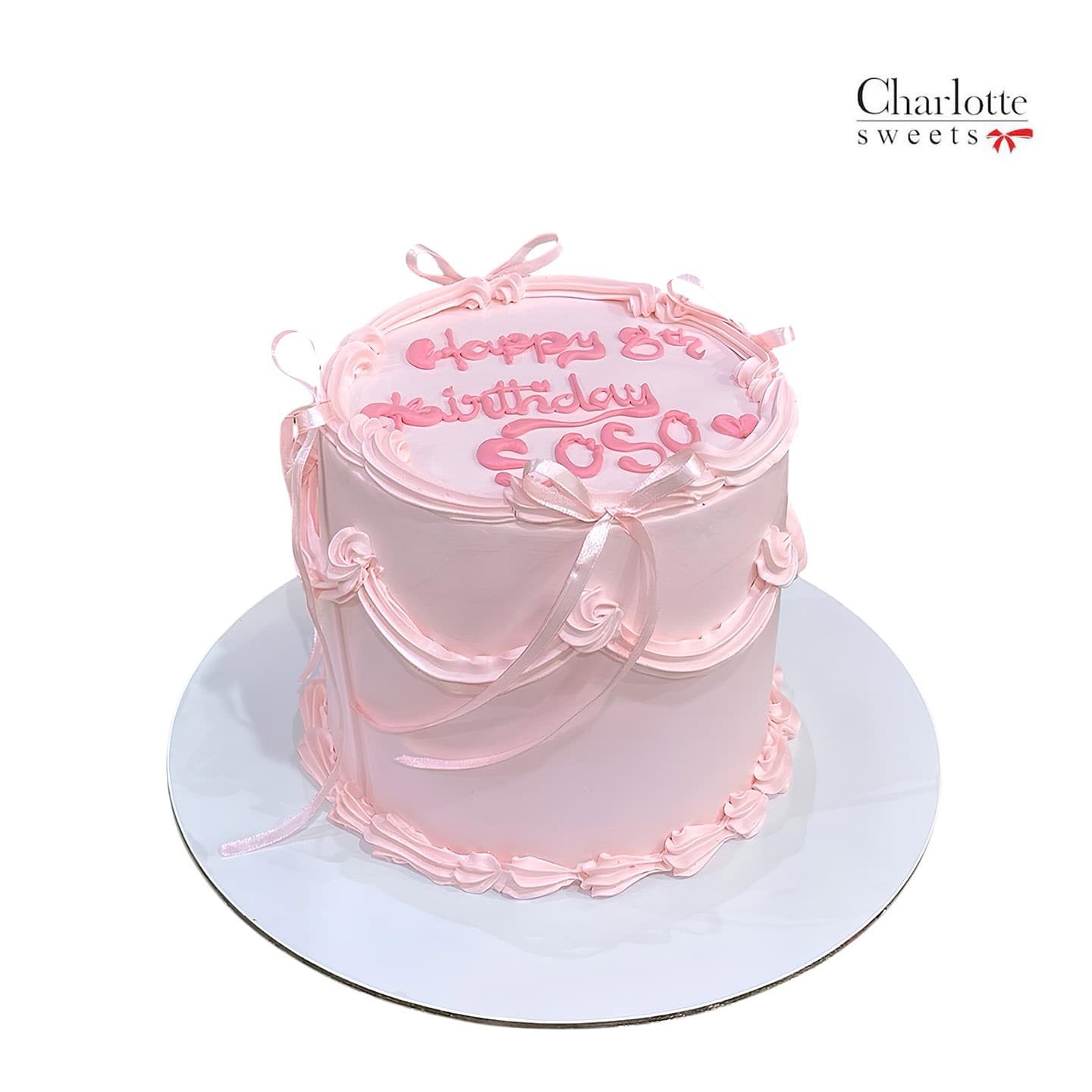 Pink Vintage Cake