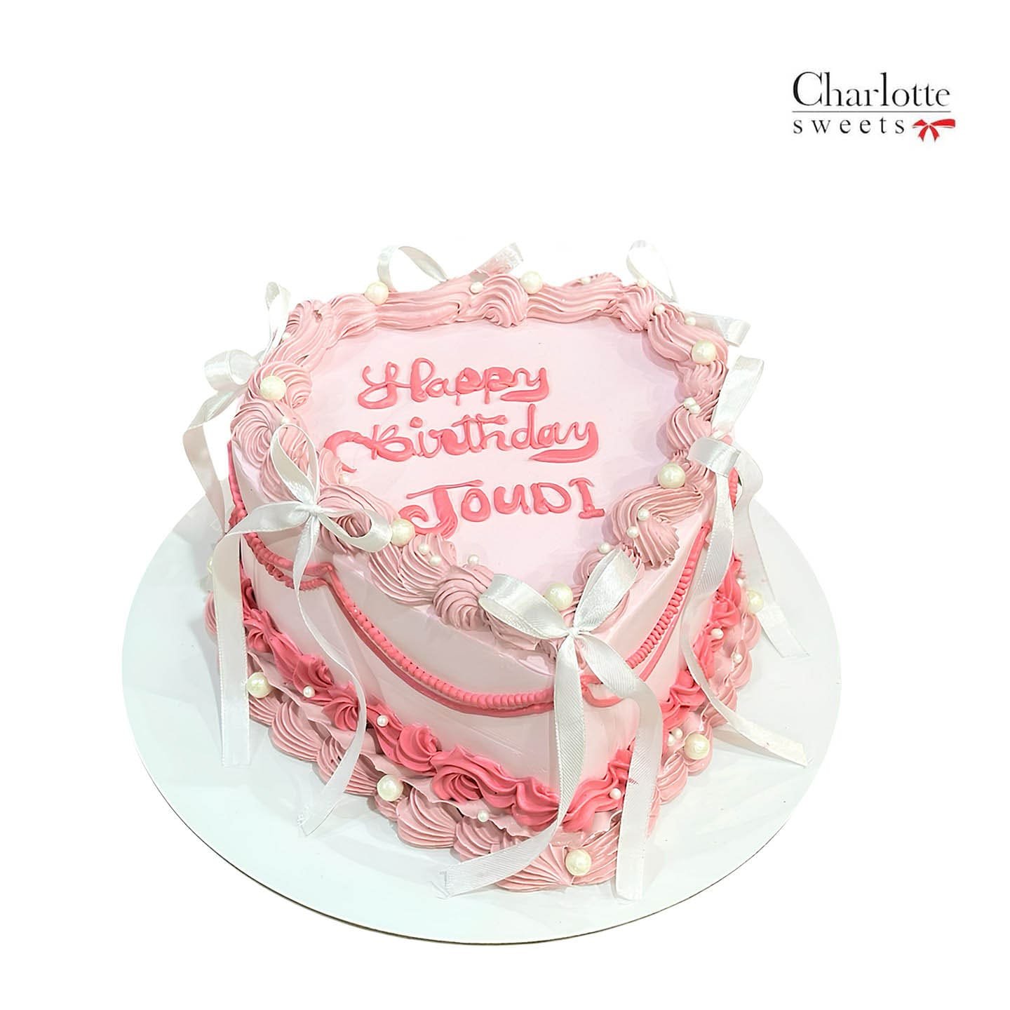 Heart Birthday Cake