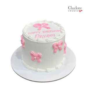 Pink Ribbon Cake