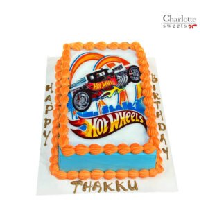 Hot Wheels Birthday Cake