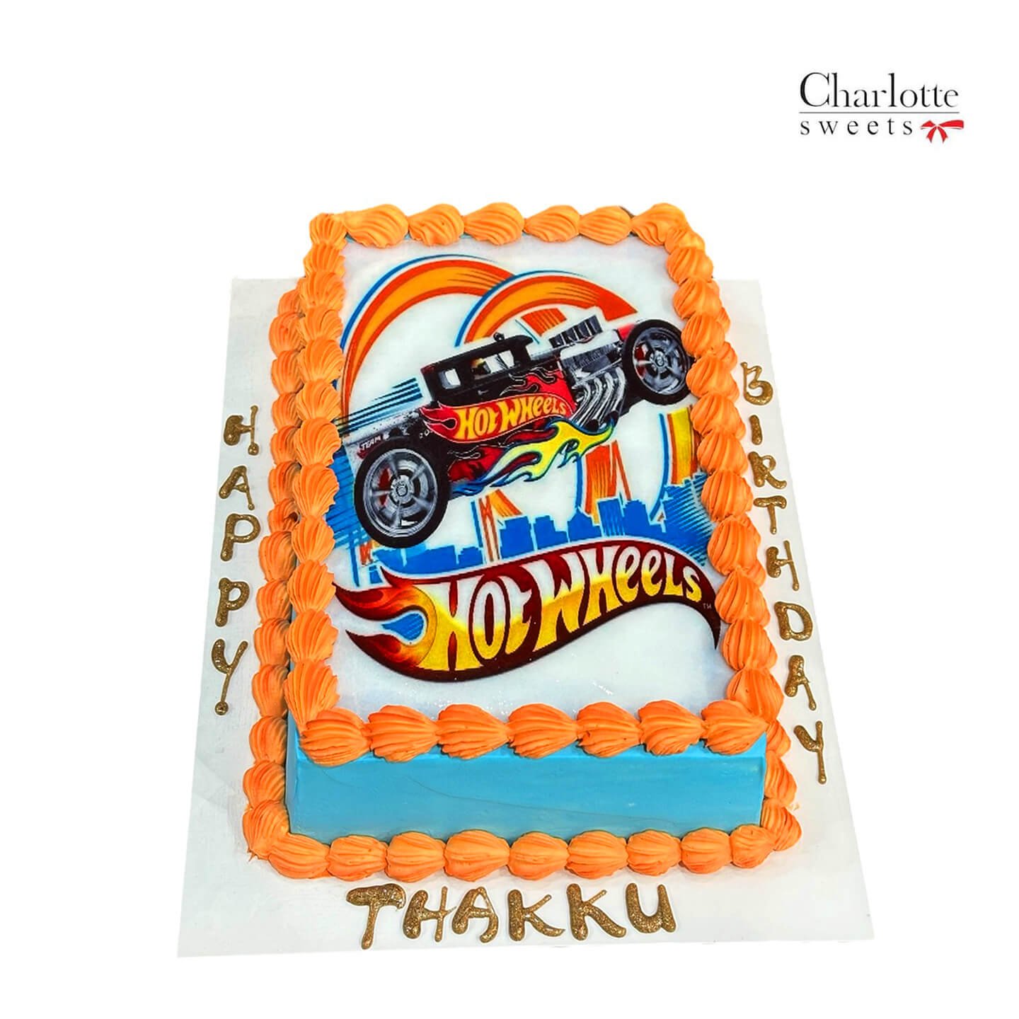 Hot Wheels Birthday Cake