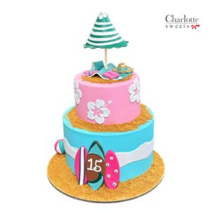 Malibu Beach Cake