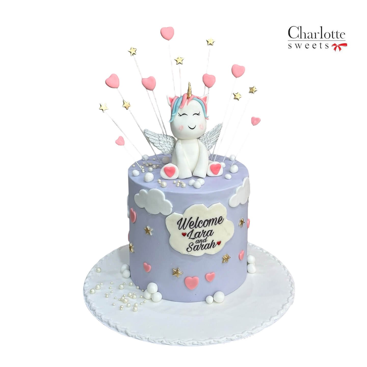 Unicorn On a Cake