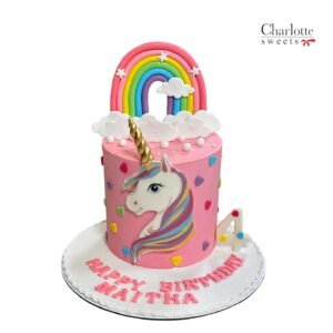 Unicorn On Cake