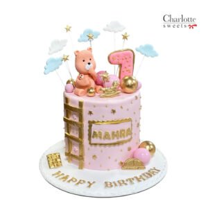 Cute Teddy Bear Cake
