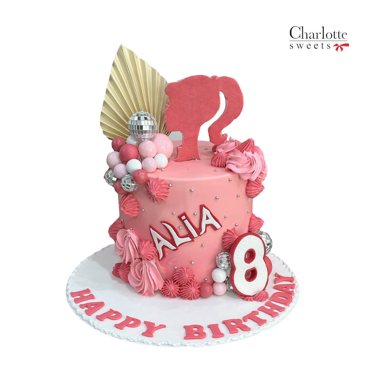 Barbie Theme Birthday Cake