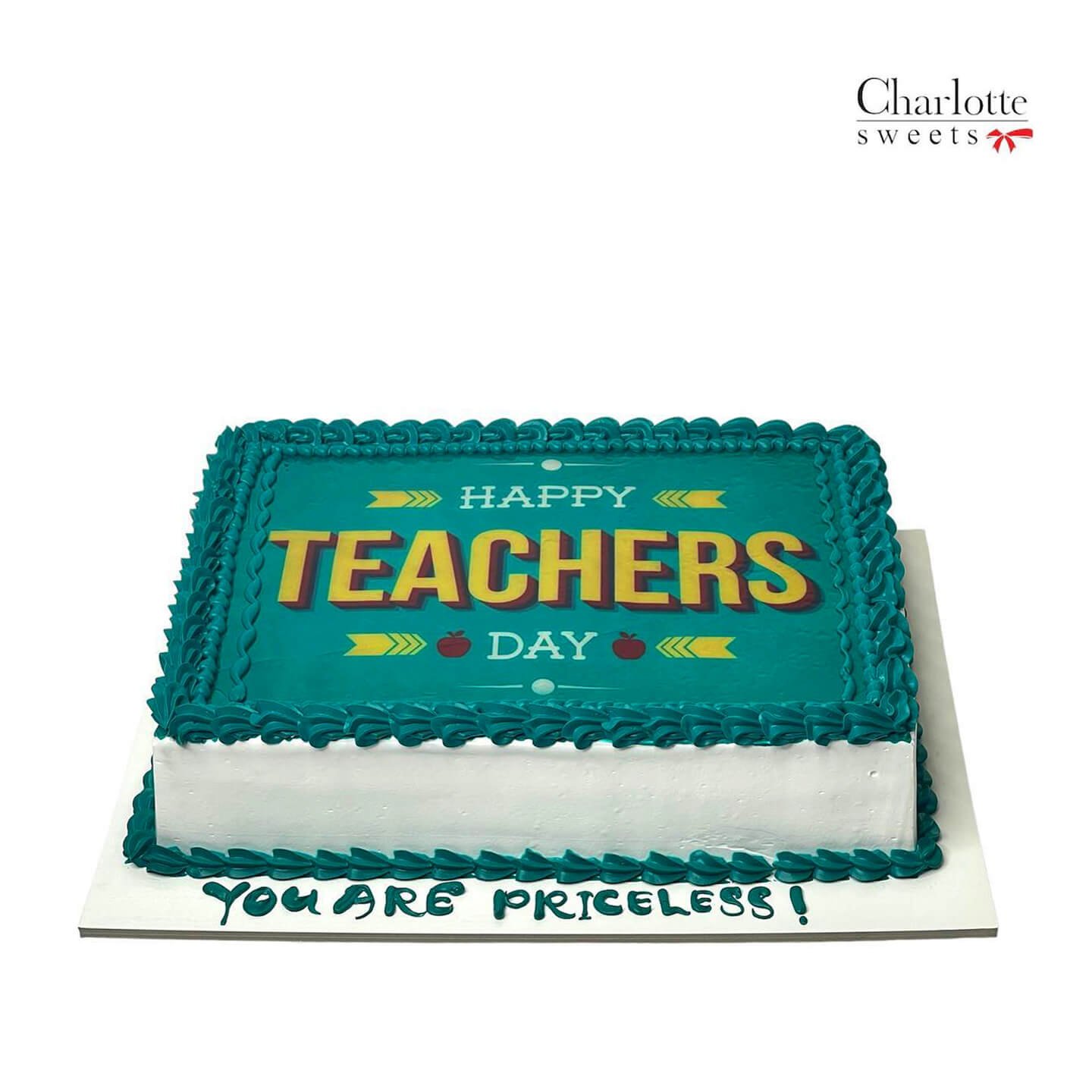 Teachers Day Cake