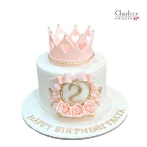 Princess Cake With Crown