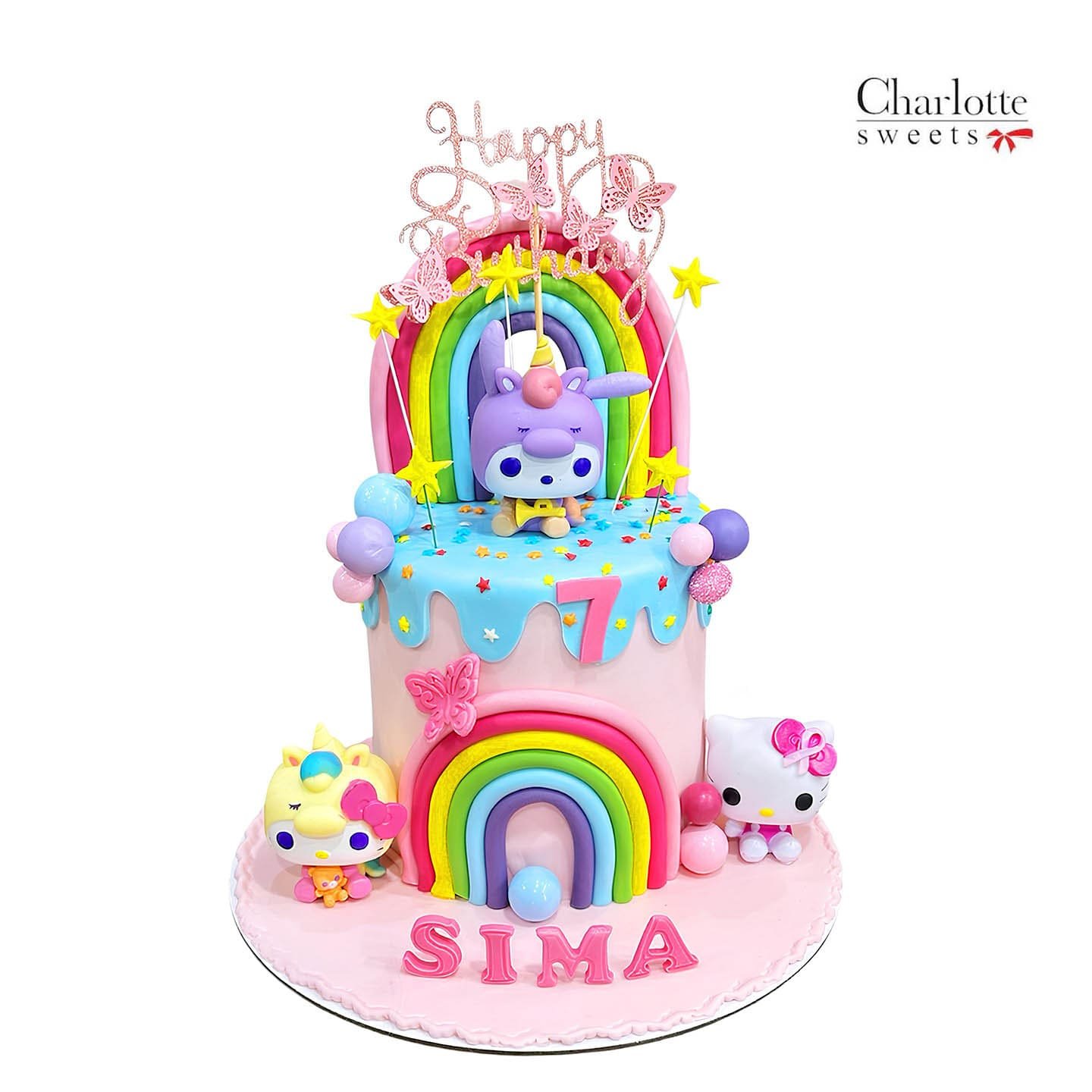 Cinnamoroll Birthday Cake