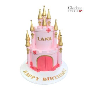 Princess Castle Cake