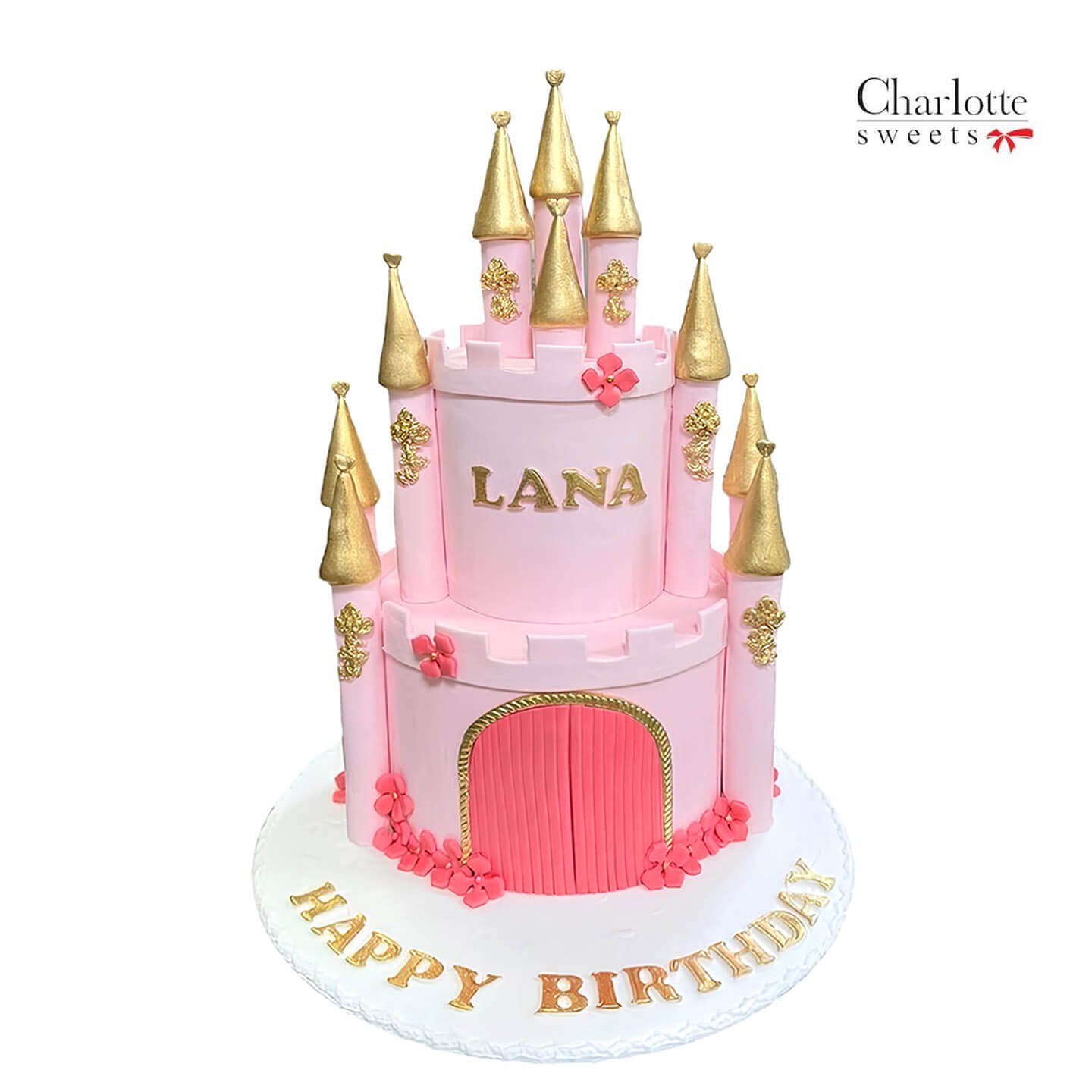 Princess Castle Cake