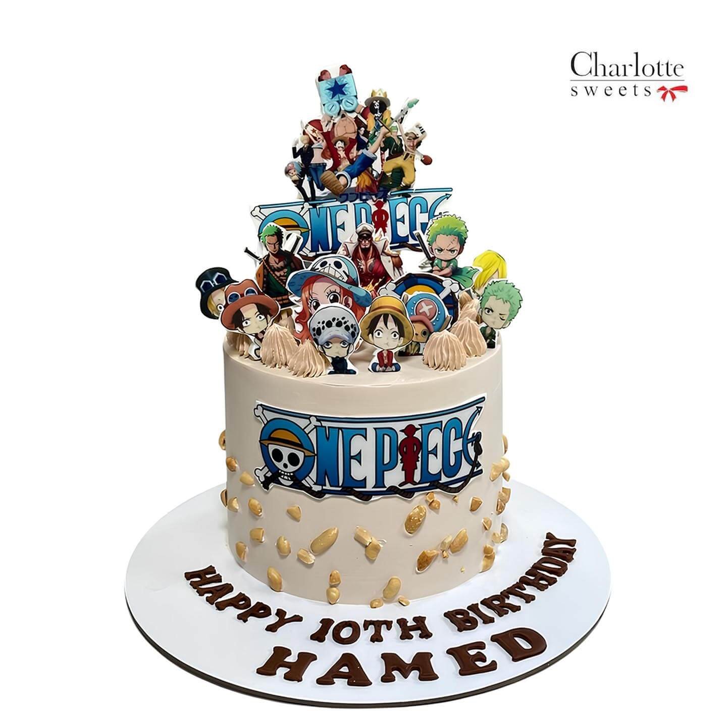 One Piece Birthday Cake