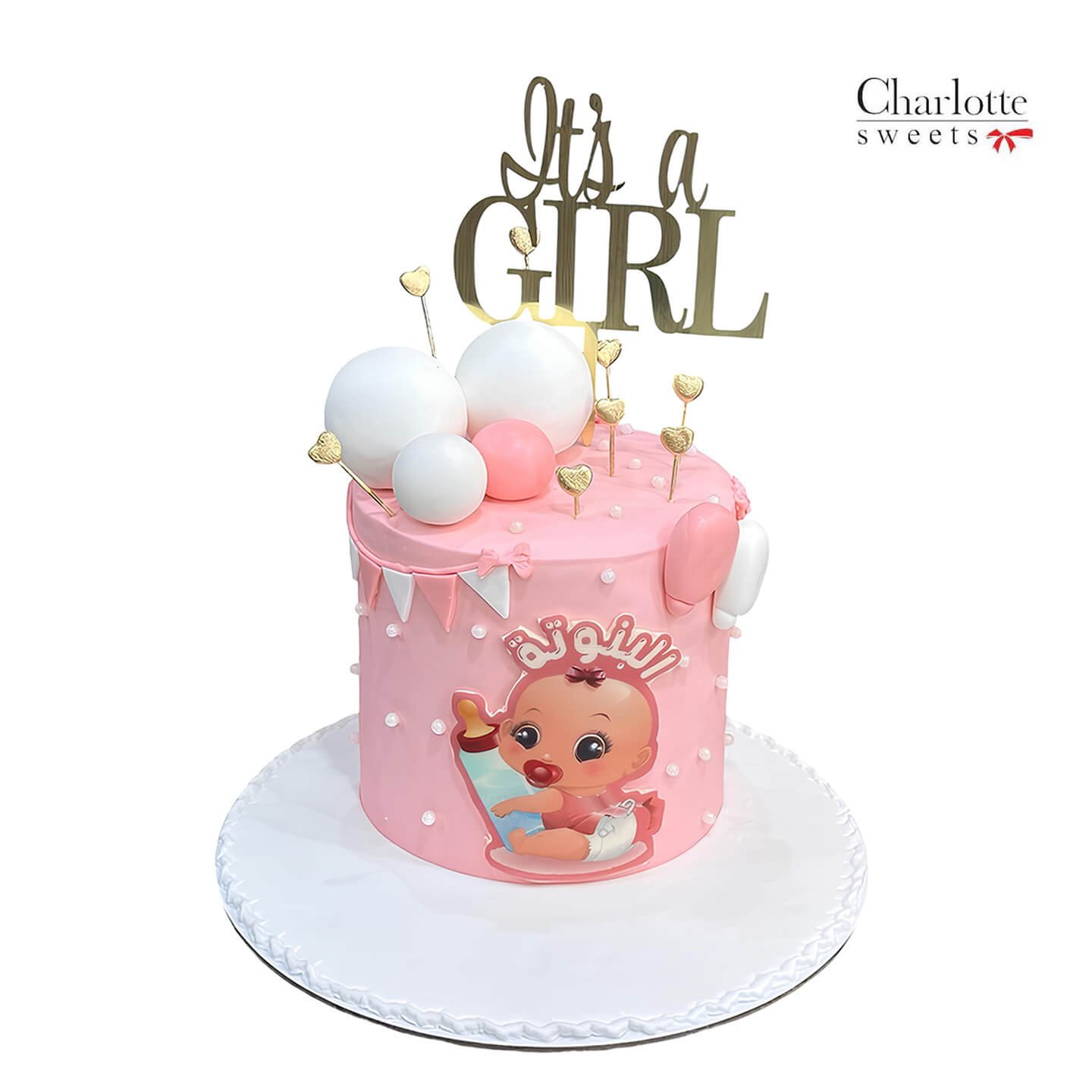 Baby Girl Cake