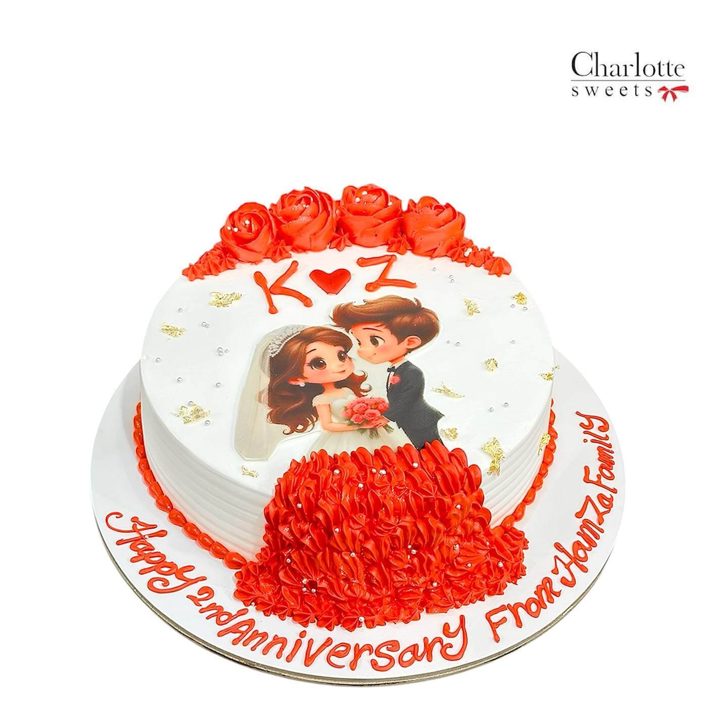 Married Anniversary Cake
