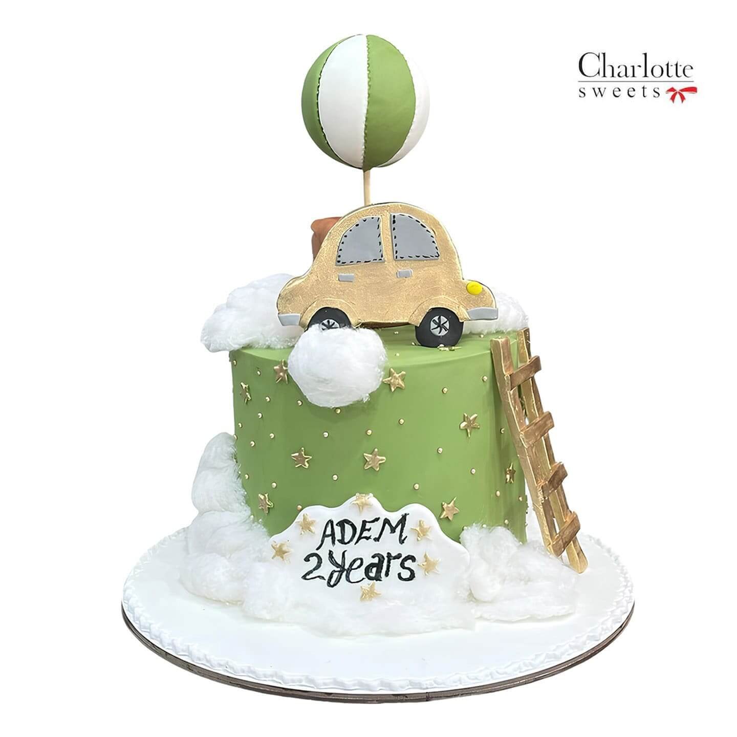 Disney Car Cake