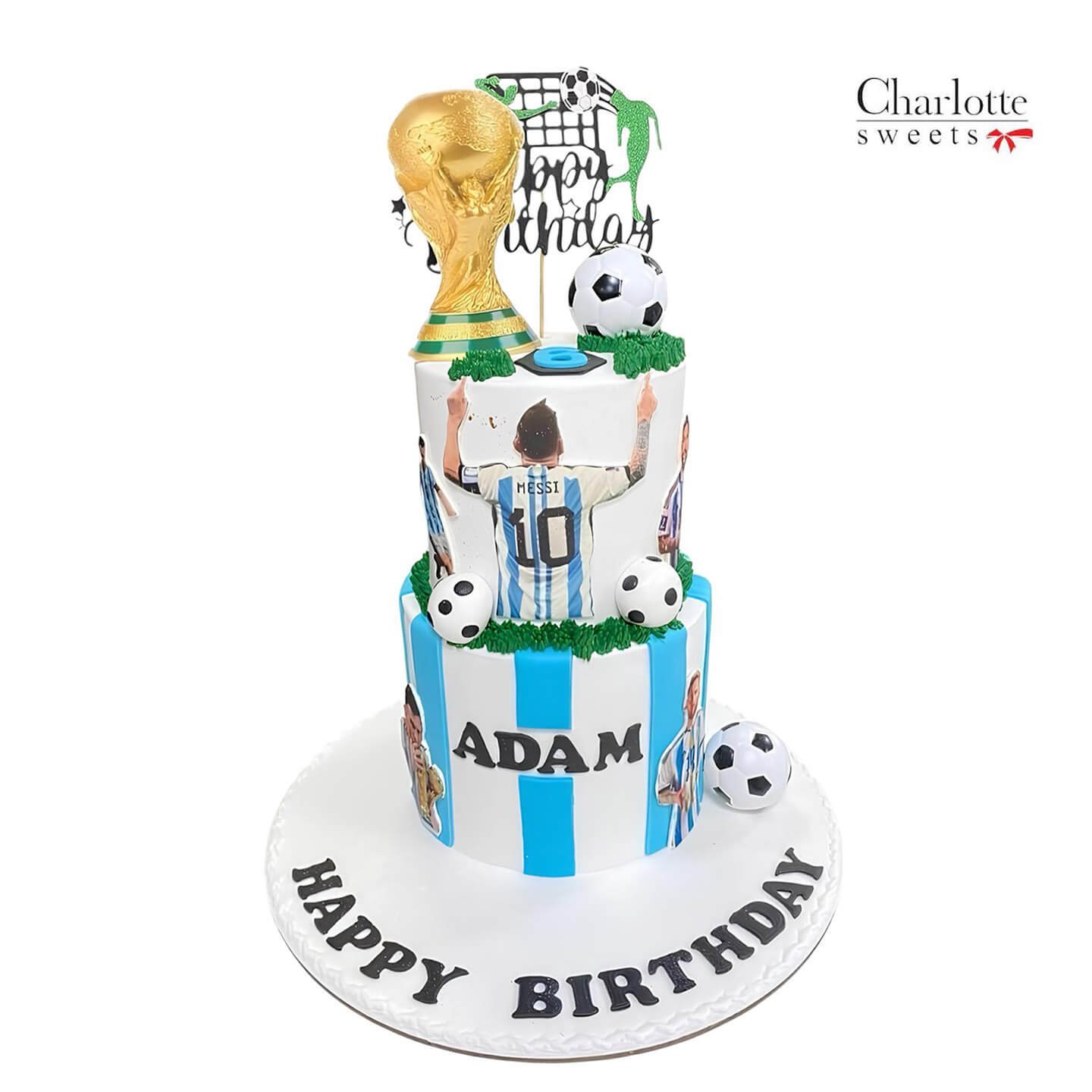 Messi World Cup Cake