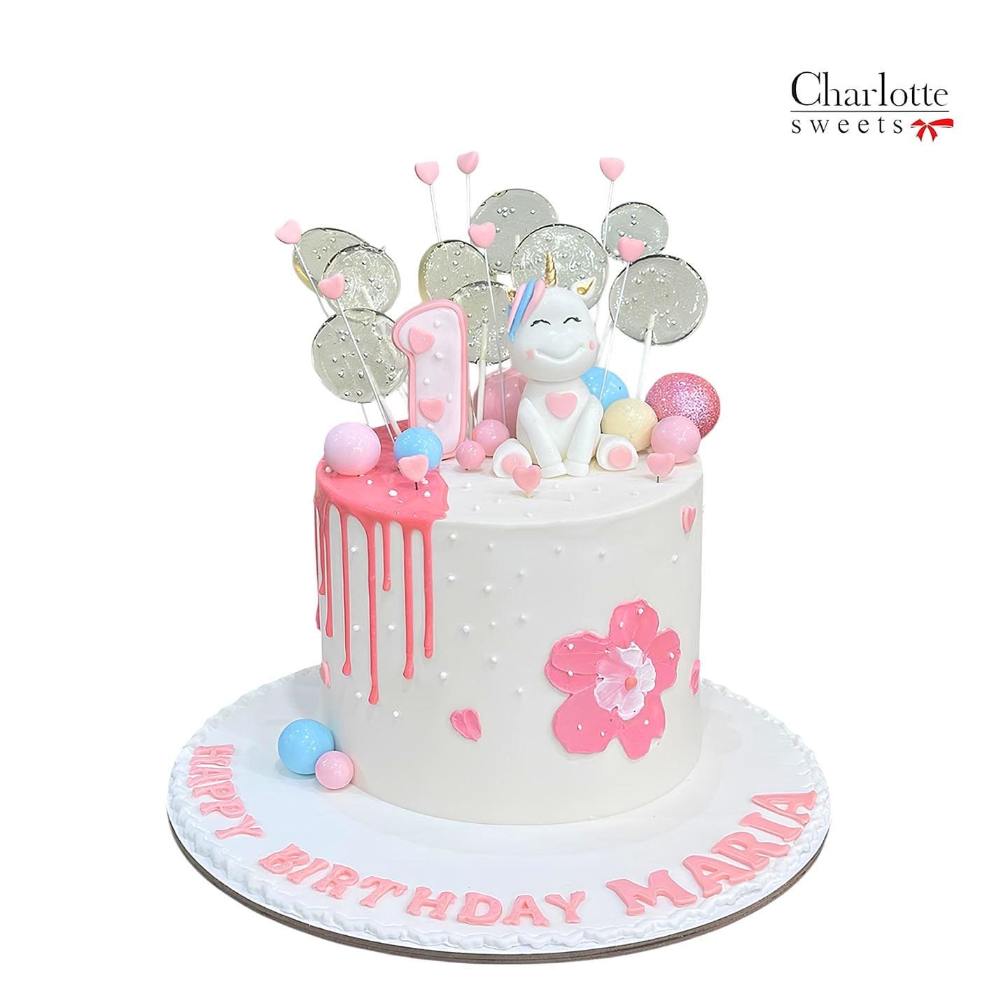 Birthday Cake With Unicorn