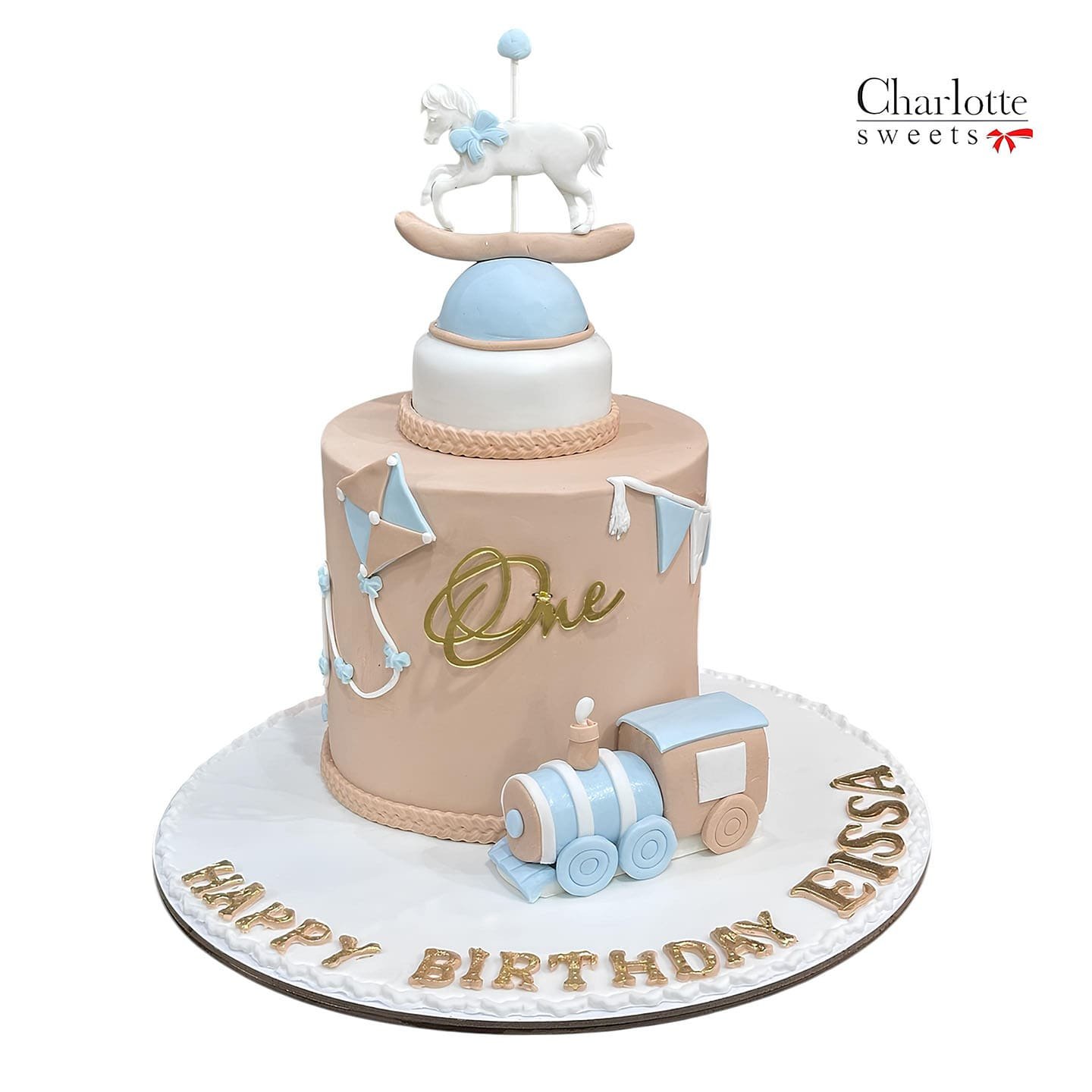 Baby Boy Cake
